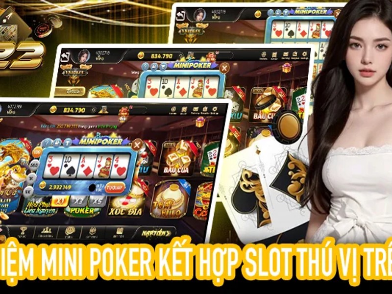 Hình ảnh game Poker đổi thưởng