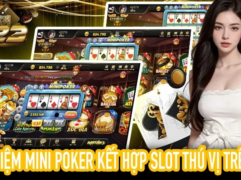 Hình ảnh game Poker đổi thưởng
