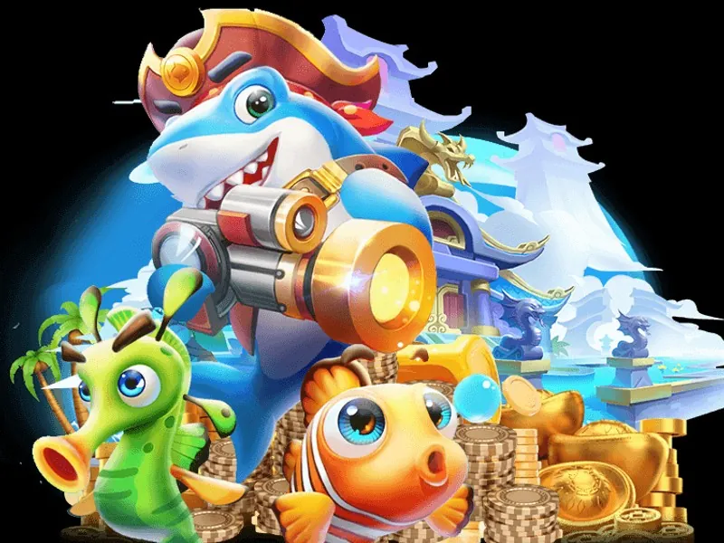 Hình ảnh game bắn cá online với đồ họa đẹp mắt